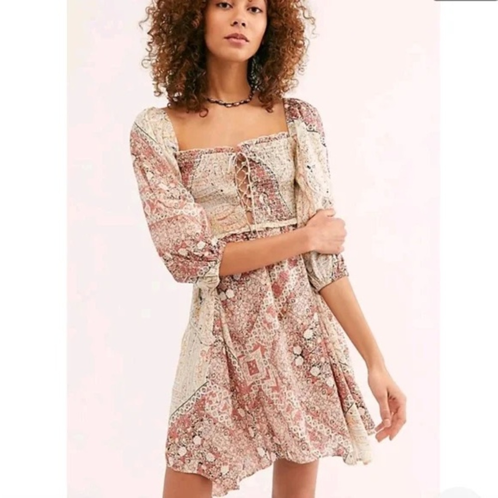 Free people Love Sick Mini Dress